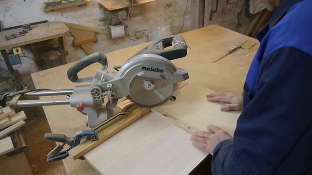 Нетипичная работа торцовочной пилы. Часть 2. Unusual work of a miter saw. Part 2. смотреть онлайн