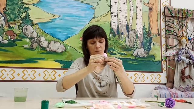 Роза из воздушного пластилина, урок для детей смотреть онлайн
