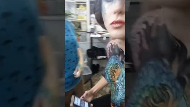 Бодиарт.Рисунки по телу. смотреть онлайн