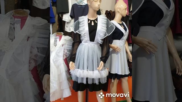 Шикарные белые школьные фартуки смотреть онлайн