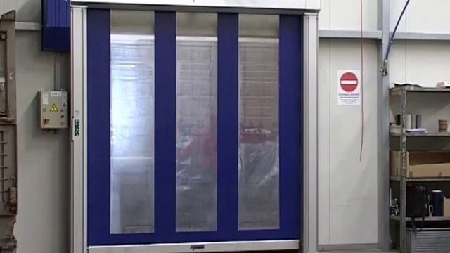 Скоростные рулонные ворота Albany RR300 Производство мебели Haworth смотреть онлайн