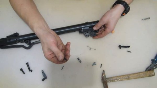 Ремонт пневматики Hatsan mod.90 Не стает на взвод.