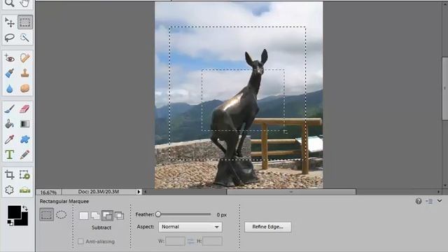 Learn how to use Photoshop Elements 11 - Part 34 - The Rectangular and Elliptical Marquee Tools смотреть онлайн