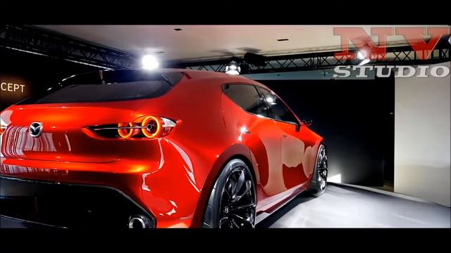 NEW 2019 Mazda 3 Super Sport Skyactiv X Interior and Exterior смотреть онлайн