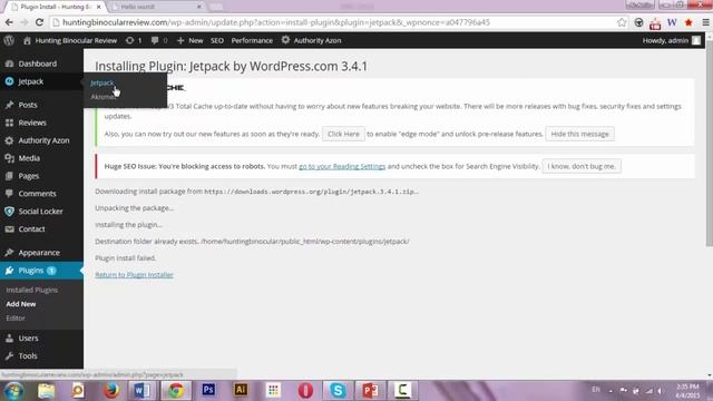 Akismet and Jetpack WordPress Plugin Setup - Bangla Tutorial смотреть онлайн