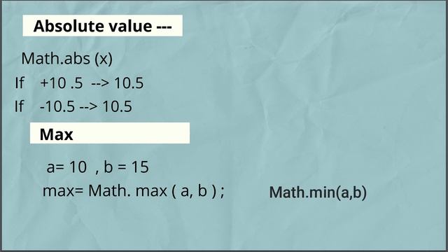 Mathematical Library Methods. | Functions in Java | Chapter 7 ICSE Computer Class 10th смотреть онлайн