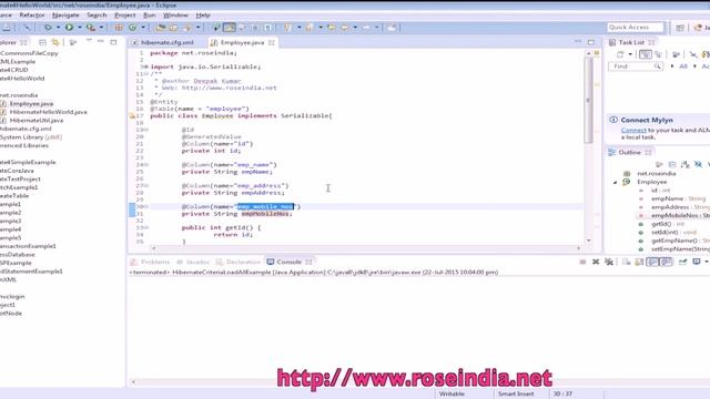 Hibernate Criteria load all objects from table смотреть онлайн