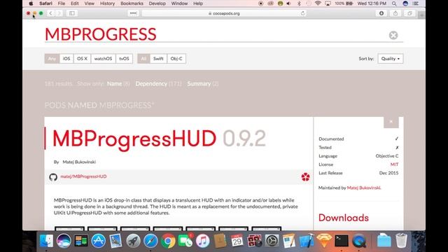 CocoaPods Installation and Demo смотреть онлайн