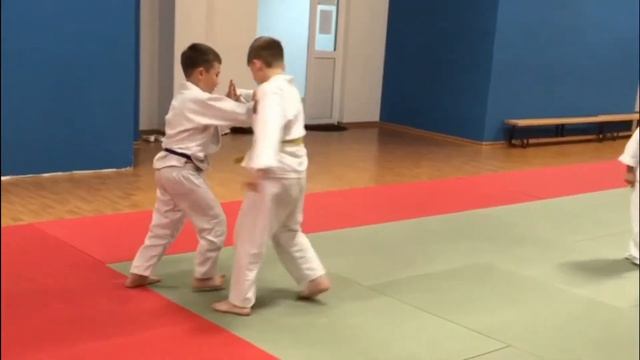 Отработка бросков и падений на занятии клуба айкидо “Рютенкай” | Aikido | 合気道 смотреть онлайн