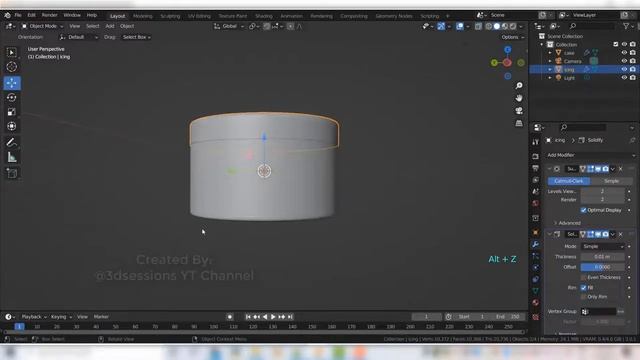 Create Cake in Blender 3d : Step by step process смотреть онлайн