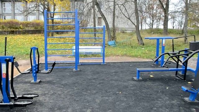 Уличные тренажеры г. Оржицы