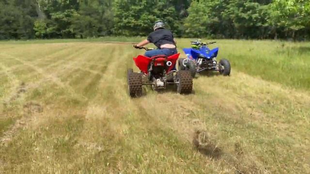 YFZ450 vs TRX450 смотреть онлайн