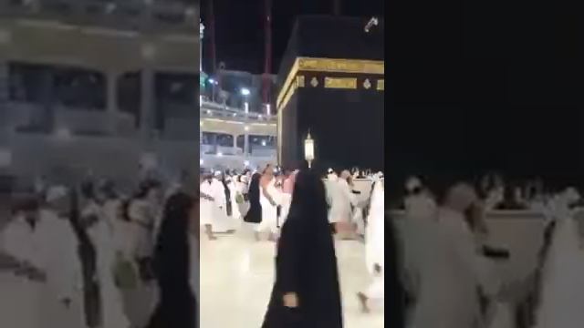 Так делают уборку в Священной Каабе.Ма шаа Аллах смотреть онлайн