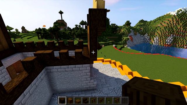 Minecraft: How to Build a Storage Warehouse (Minecraft Village Tutorial) смотреть онлайн