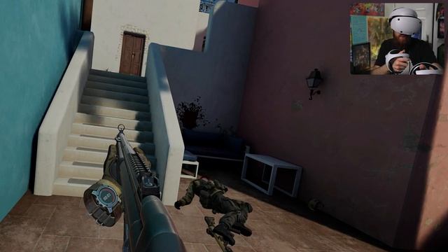The Most REALISTIC FPS Game EVER (Pavlov PS VR2) смотреть онлайн