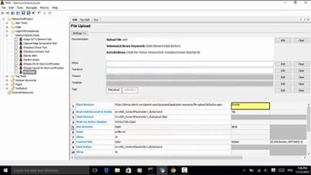 Robot Framework File Upload смотреть онлайн