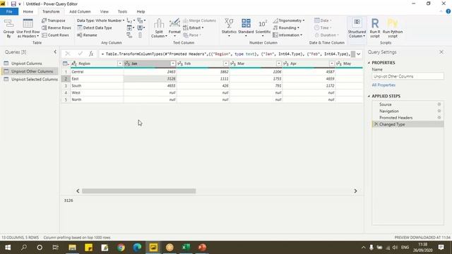 Power BI in Kannada | Power Query Editor | Chapter 16 | Unpivot Columns смотреть онлайн