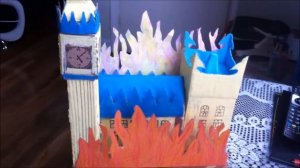 Поделка из картона Биг Бен !