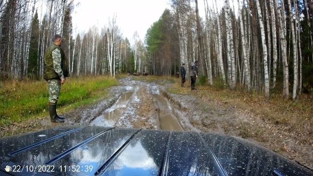 Попытка добраться до озера Ишлей на автомобиле УАЗ Hunter 22.10.2022. смотреть онлайн