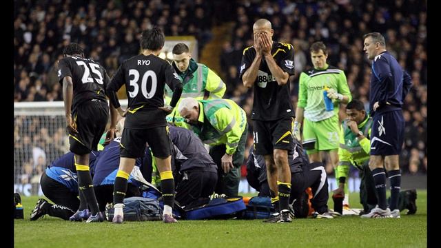 FABRICE MUAMBA MCHEZAJI ALIYENUSURIKA KIFO UWANJANI смотреть онлайн