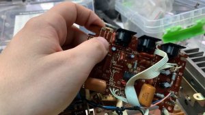 Ремонт усилителя Кумир - 001.