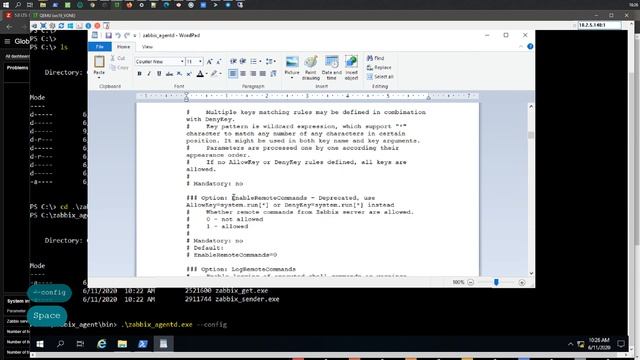 Установка Zabbix agents 5.0 LTS в Microsoft Windows Server 2019 смотреть онлайн