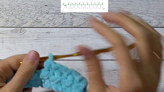 Плед крючком из плюшевой пряжи | Плед крючком из Himalaya Dolphin Baby