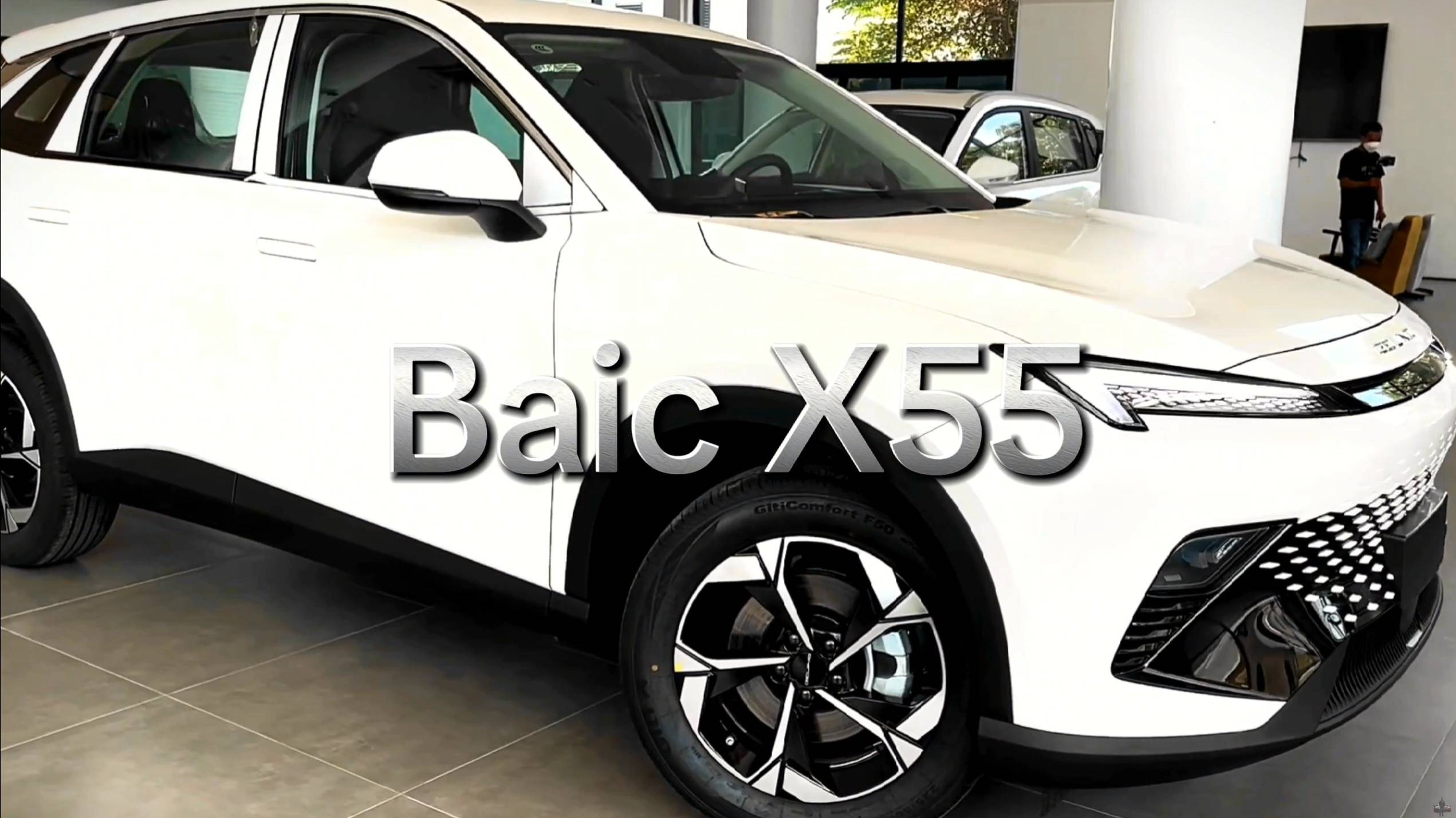 "Baic X55 2024": Экстерьер и Интерьер китайского бюджетника смотреть онлайн