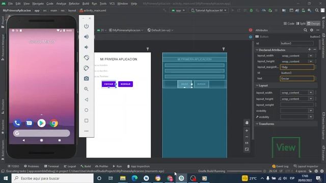 LinearLayout en kotlin, Uso de textViev Cajas de texto y Control Button Botones Parte 2 смотреть онлайн