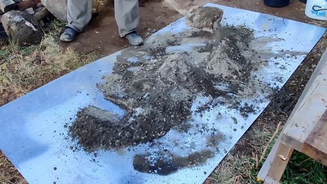 Фундамент из труб ПВХ своими руками