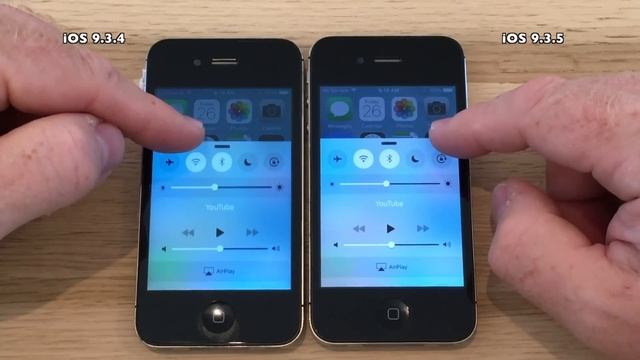iPhone 4S : iOS 9.3.4 vs iOS 9.3.5 Build 13G36 Speed Test смотреть онлайн