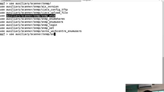 08 snmp audit with metasploit snmpcheck onesixtyone смотреть онлайн