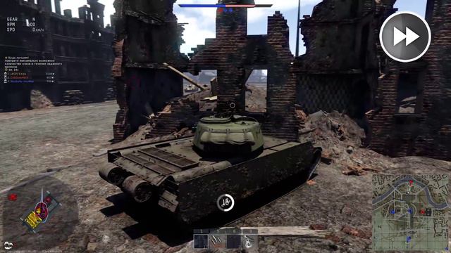 Обзор Т-44-100 - "Новинка патча 1.57" | War Thunder смотреть онлайн