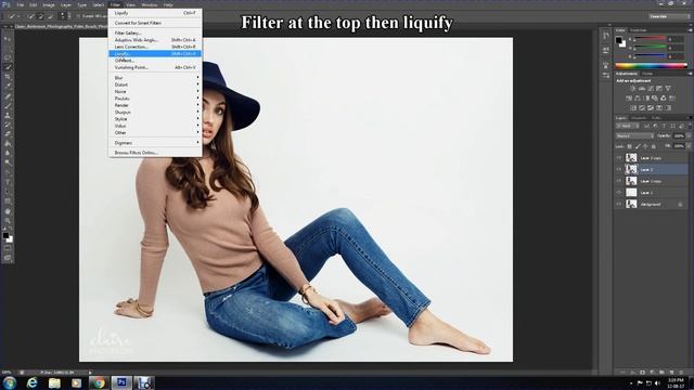 Brush effect in Photoshop смотреть онлайн