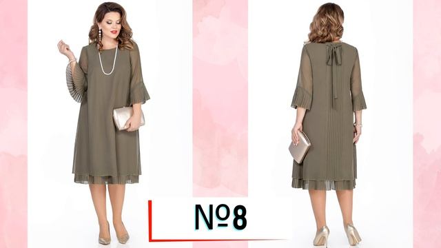 ИЗУМИТЕЛЬНОЙ КРАСОТЫ ПЛАТЬЯ для женщин 50-60 лет ? Белорусский трикотаж больших размеров смотреть онлайн