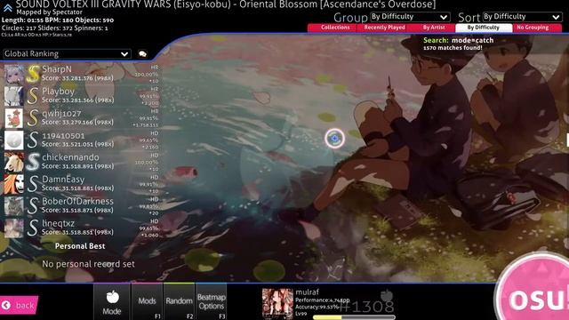 [osu!] jack of all trades + one-take all mode play смотреть онлайн