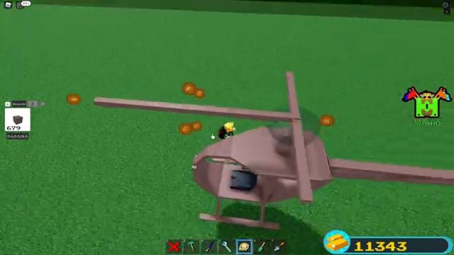 ПОСТРОИЛ РАБОЧИЙ ВЕРТОЛЕТ В ROBLOX! Build A Boat For Treasure смотреть онлайн