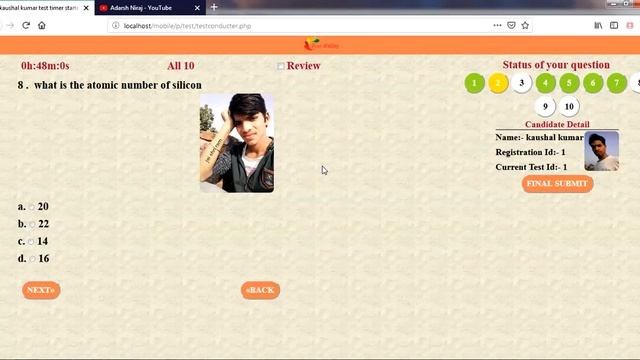 Online test using PHP with source code Student panel Part - 01 смотреть онлайн