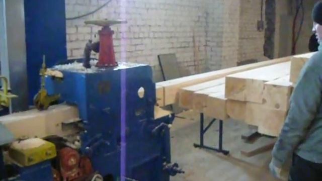 Производство профилированного бруса (СтройСервис) смотреть онлайн