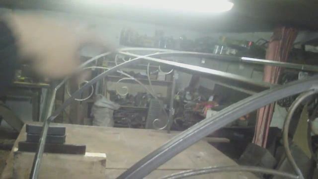 Козырек с поликарбонатом и холодной ковочкой смотреть онлайн