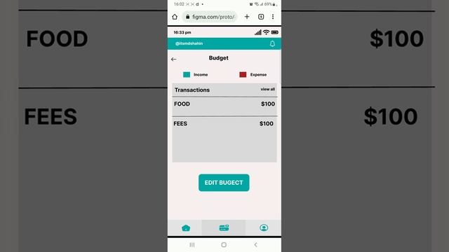 Expense Tracker App prototype using Figma Project for Software Engineering 2022 смотреть онлайн