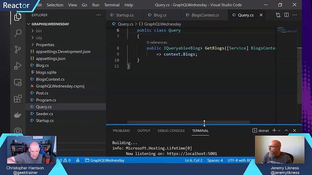 How do you add a database to a GraphQL Server? смотреть онлайн