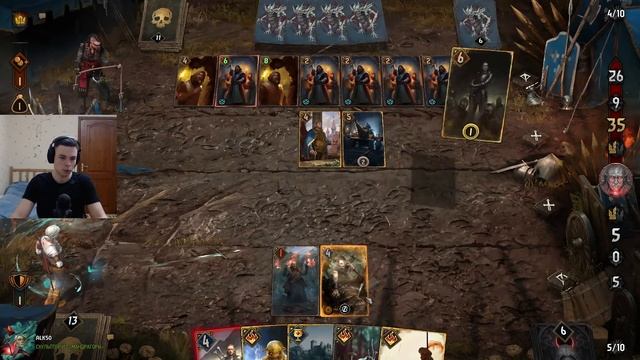 Гвинт! Колода Ведьмаков Севера. Гайд. Патч 10.11. Gwent. смотреть онлайн