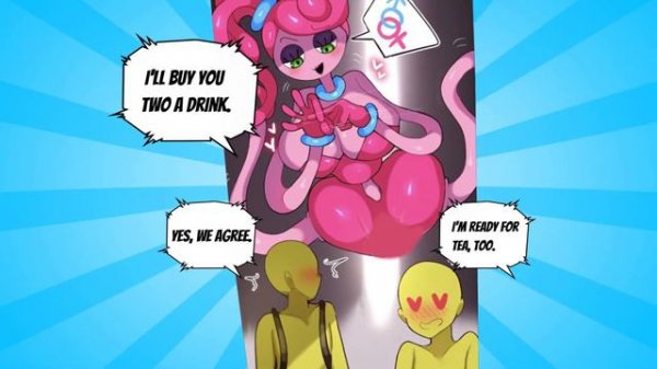 MOMMY and the players   | Poppy Playtime Comic dub