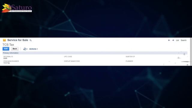 How to handle Tax Collection at Source (TCS) in NetSuite | NetSuite ERP | Saturo Technologies смотреть онлайн