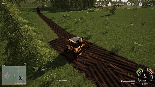 Cutting In Roads & Fields - No Man's Land #1 - FS19 смотреть онлайн
