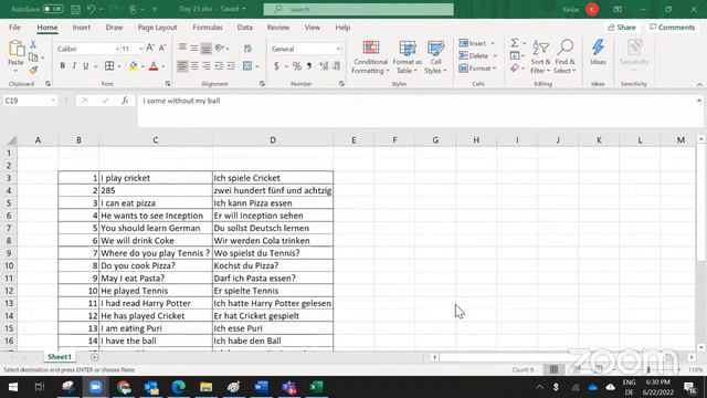 Learn German in Hindi : Live Session 21 : Test and Revision смотреть онлайн