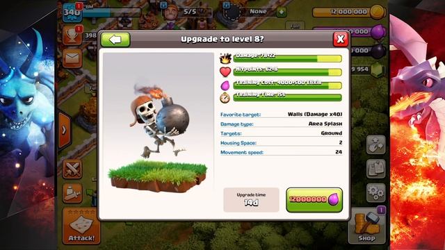 НОВЫЕ УРОВНИ ГЕРОЕВ И ВОЙСК. СМЕНА ИМЕНИ В CLASH OF CLANS смотреть онлайн