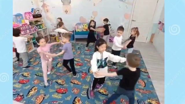 Зарядка с Чик-чик."Заводной танец" Детский сад "Умка" Алматы смотреть онлайн