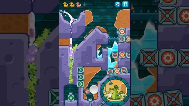 Where's My Water Level 3-18 Untimely Growth (Under Pressure) Game Walkthrough / Level! Help! смотреть онлайн